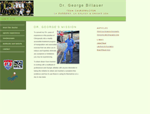 Tablet Screenshot of drgeorgebillauer.com